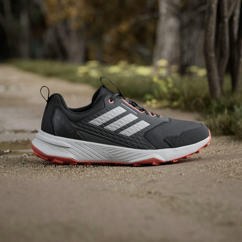 Load image into Gallery viewer, Adidas Terrex Men's Tracefinder Trail Running Shoes Core Black/Grey One/Semi Impact Orange JR9136
