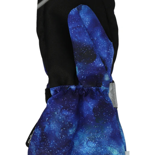 Zig Zag Kid's True Printed Mittens (2-10 Years) Surf The Web Z203065-2047