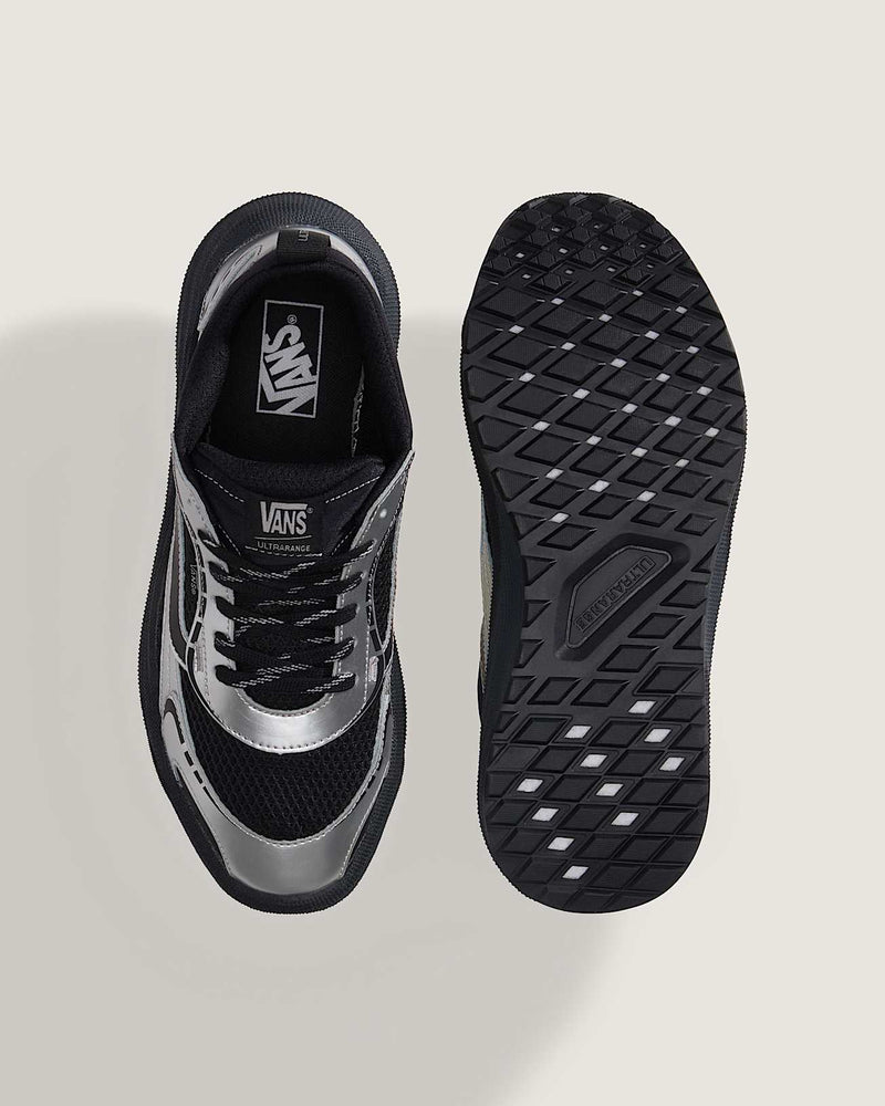 Load image into Gallery viewer, Vans Unisex Ultrarange Neo 2.0 Shoes Metallic Black/Silver VN000EJ8YG4
