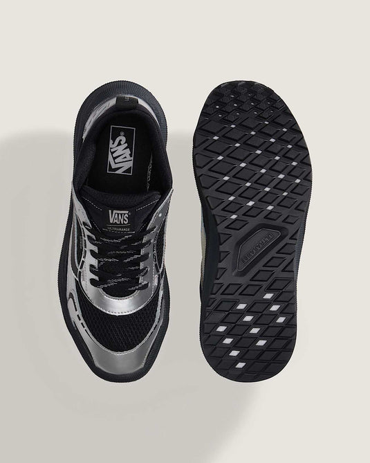 Vans Unisex Ultrarange Neo 2.0 Shoes Metallic Black/Silver VN000EJ8YG4