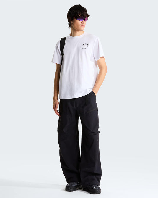 The North Face Unisex Loose Graphic Opposites Attract T-Shirt TNF White NF0A8JANFN4