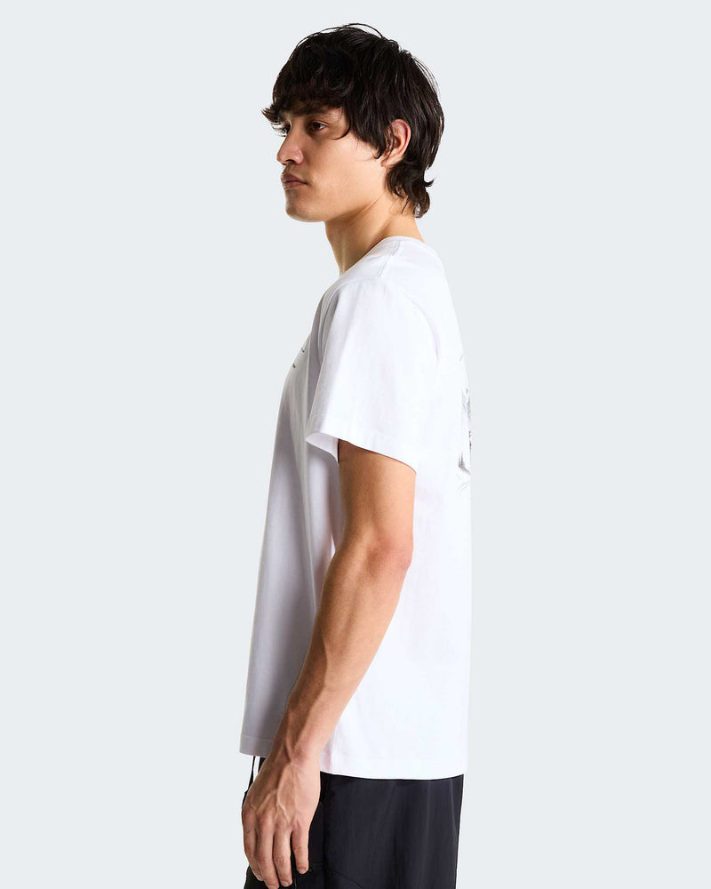 Load image into Gallery viewer, The North Face Unisex Loose Graphic Opposites Attract T-Shirt TNF White NF0A8JANFN4
