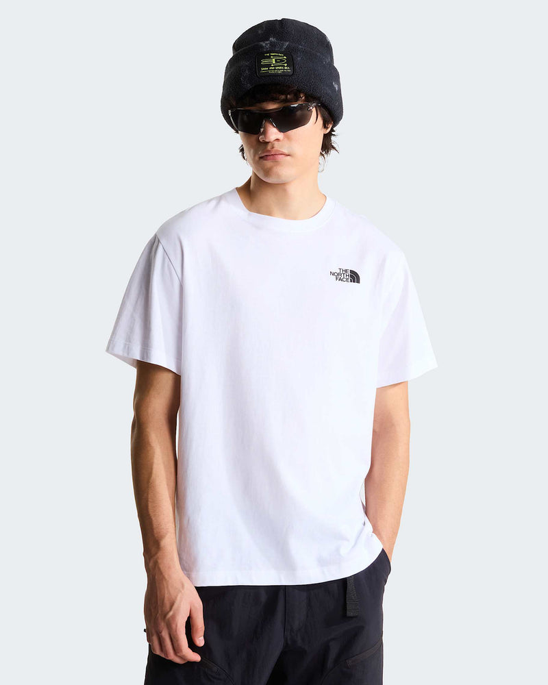 Load image into Gallery viewer, The North Face Unisex Tested And Proven Relaxed T-Shirt TNF White NF0A8H6CFN4
