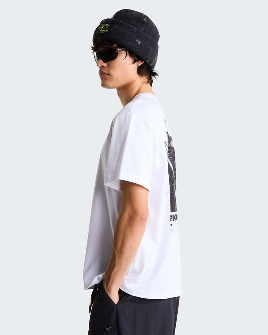 The North Face Unisex Tested And Proven Relaxed T-Shirt TNF White NF0A8H6CFN4