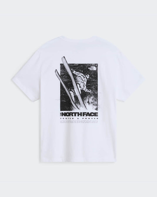 The North Face Unisex Tested And Proven Relaxed T-Shirt TNF White NF0A8H6CFN4