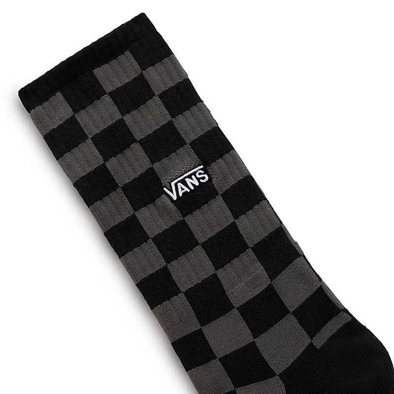Load image into Gallery viewer, Vans Checkerboard Crew Socks (1 Pair) Grey VN000F0TBA5
