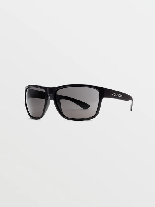 Volcom Men's Baloney Matte Black Sunglasses Gray VE00100101_0000