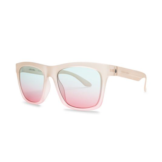 Volcom Jewel So Faded Sunglasses Aqua Rose Gradient VE02505223_SFD