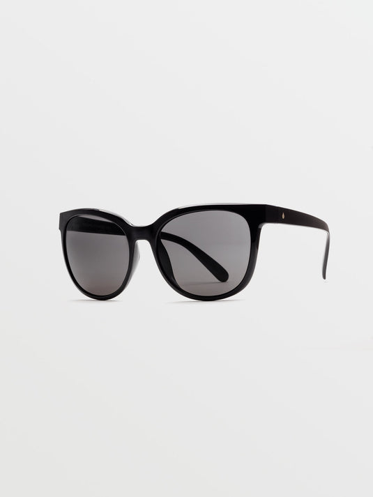 Volcom Garden Gloss Black Sunglasses Gray VE02600201_0000