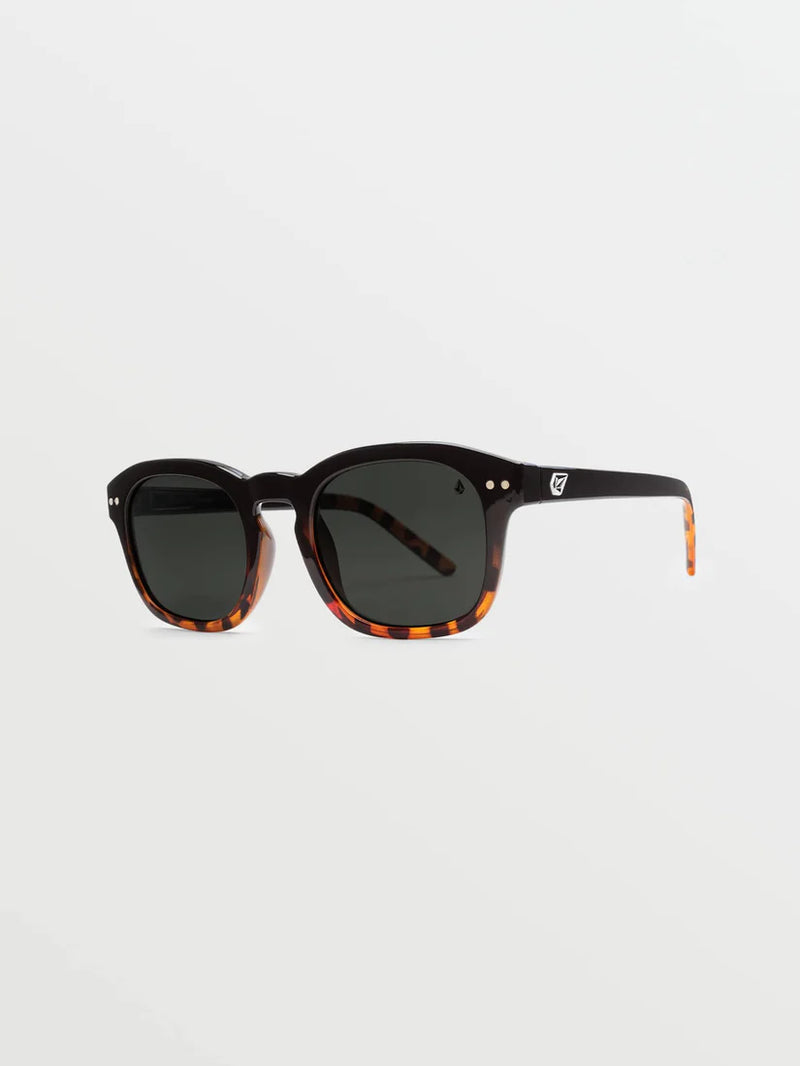 Load image into Gallery viewer, Volcom Women&#39;s Earth Tripper Sunglasses Grey Polar/Gloss Darkside VE03700902
