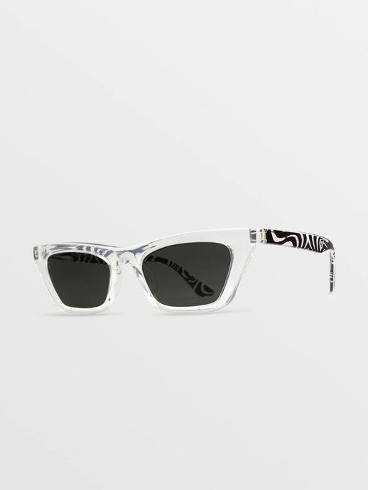Volcom Men's Peace Punk Asphalt Beach Sunglasses Asphalt Black VE04106201_ASB
