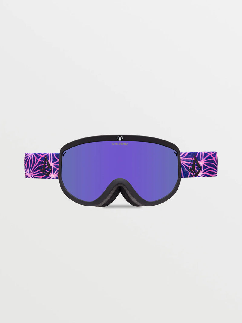 Load image into Gallery viewer, Volcom Footprints Mike Raveslon Goggles Purple Chrome VG0623518-PPCH
