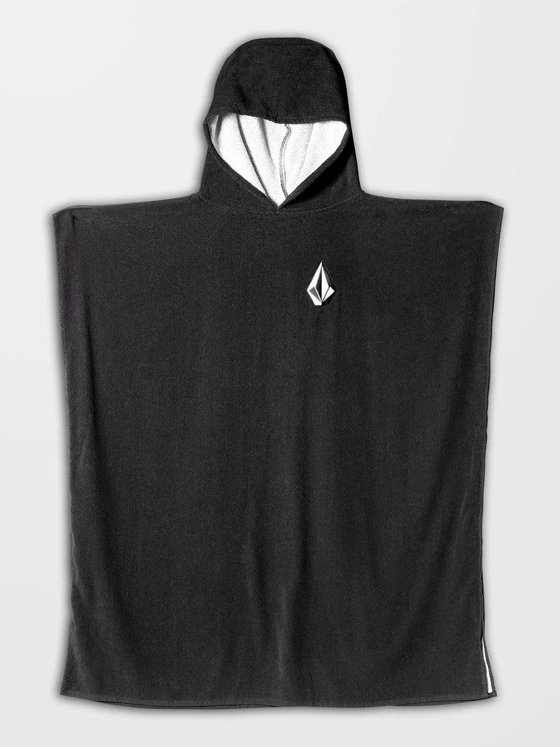 Load image into Gallery viewer, Volcom Men&#39;s Hooded Changing Towel Black VMXX014ZYW_BLK
