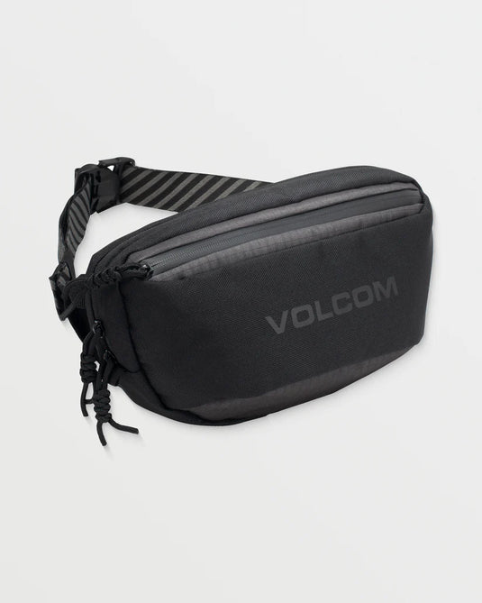 Volcom Men's Mini Dos Pack Waist Bag Black VMXX09BMEW_BLK