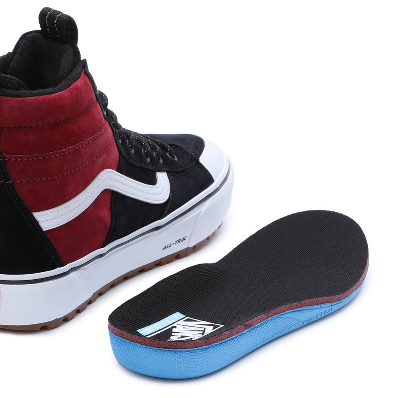 Load image into Gallery viewer, Vans Sk8-Hi MTE-2 Shoes Black/Red VN0007NK4581
