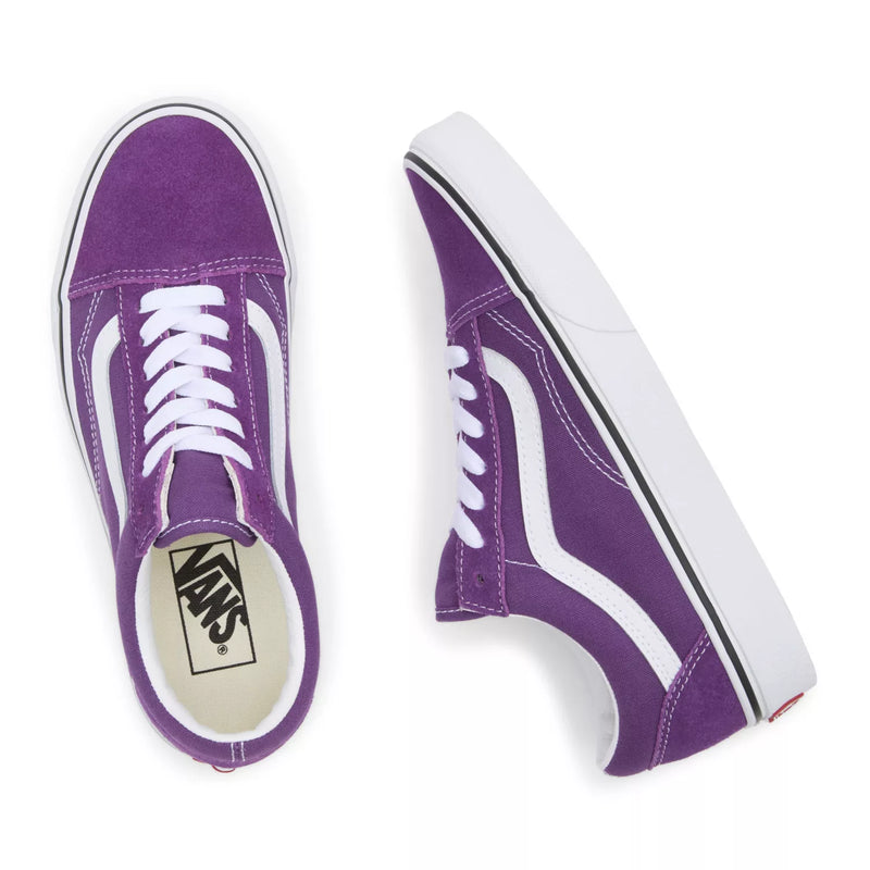 Load image into Gallery viewer, Vans Old Skool Color Theory Shoes Purple VN0007NT1N8

