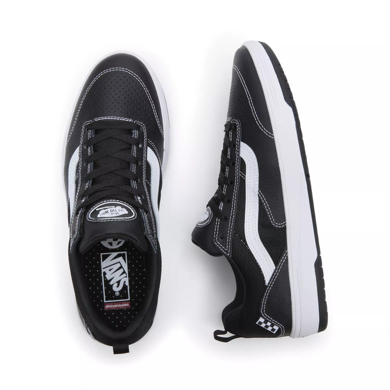 Load image into Gallery viewer, Vans Zahba Shoes Leather Black/White VN0007QQBZW1
