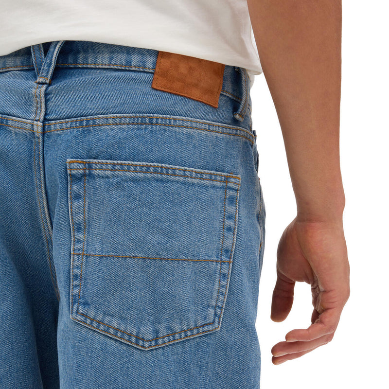 Load image into Gallery viewer, Vans Men&#39;s Check-5 Baggy Denim Pants Blue VN0008NACDX
