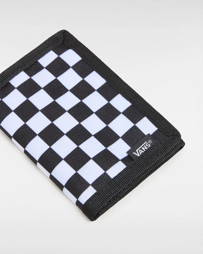 Load image into Gallery viewer, Vans Unisex Slipped Wallet Black/White VN000C32HU01
