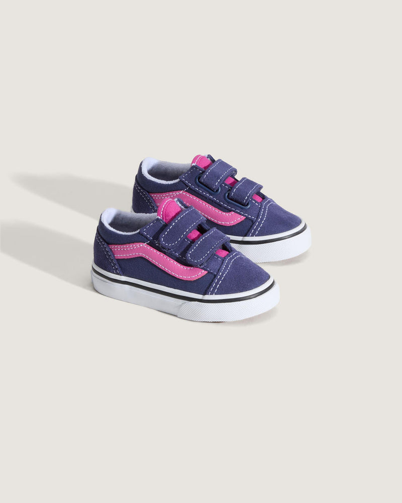 Load image into Gallery viewer, Vans Kids Old Skool V Duo Color Purple/Pink VN000CTGDTW
