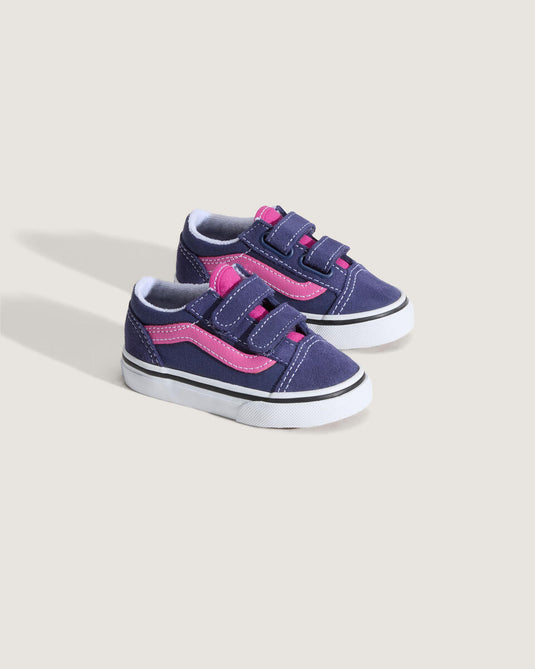 Vans Kids Old Skool V Duo Color Purple/Pink VN000CTGDTW