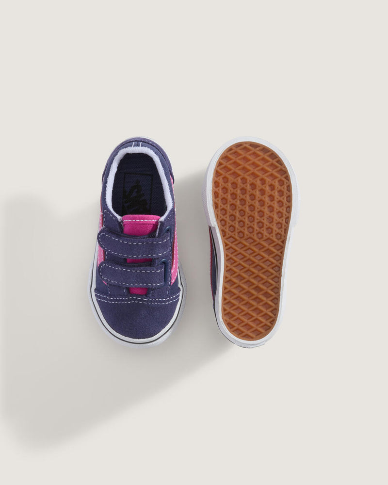 Load image into Gallery viewer, Vans Kids Old Skool V Duo Color Purple/Pink VN000CTGDTW
