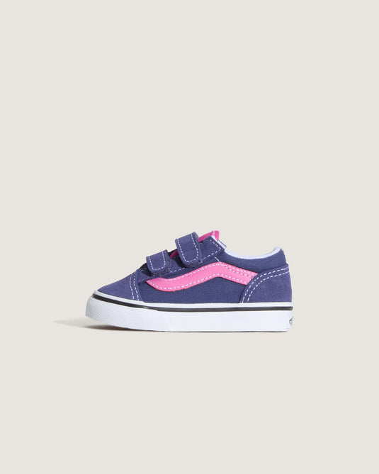 Vans Kids Old Skool V Duo Color Purple/Pink VN000CTGDTW