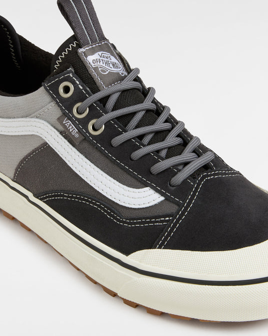Mens vans old skool black and pewter on sale