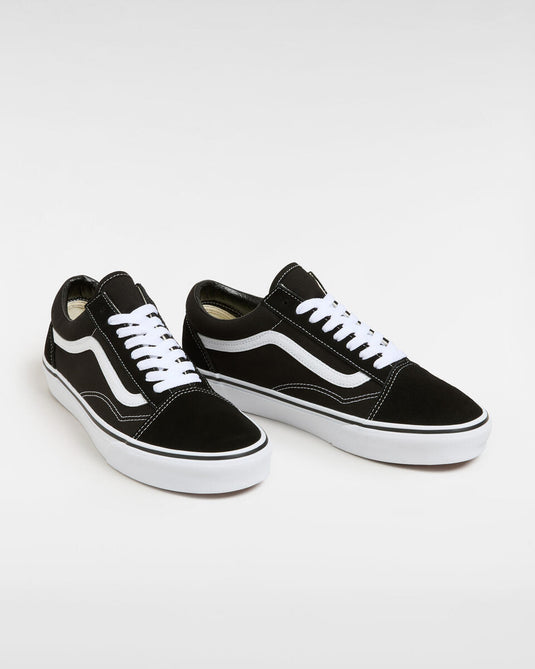 Vans Unisex Old Skool Shoes Black/White VN000D3HY28