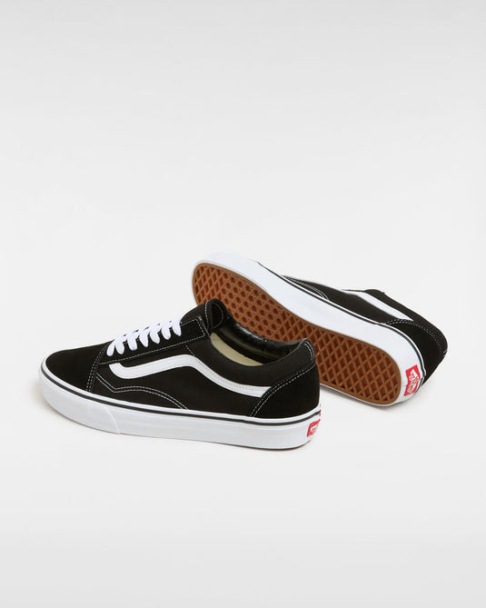 Vans Unisex Old Skool Shoes Black/White VN000D3HY28