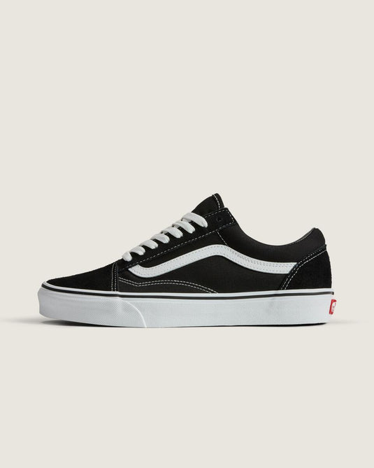 Vans Unisex Old Skool Shoes Black/White VN000D3HY28