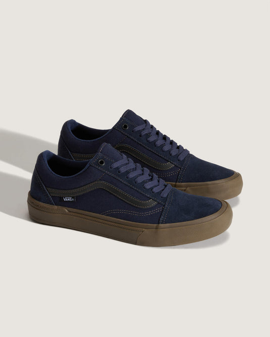 Vans Men's BMX Old Skool Shoes Gum Parisian Night VN000D3MJDU