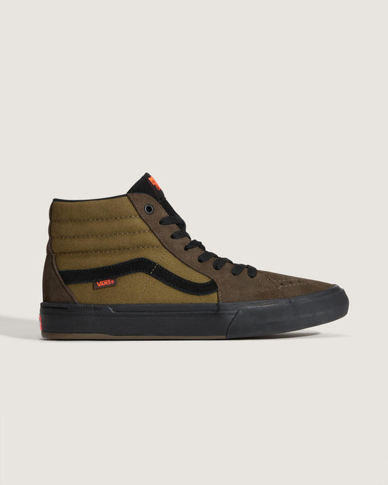Vans Men's BMX Sk8-Hi Shoes Coal Brown VN000D3QEMP
