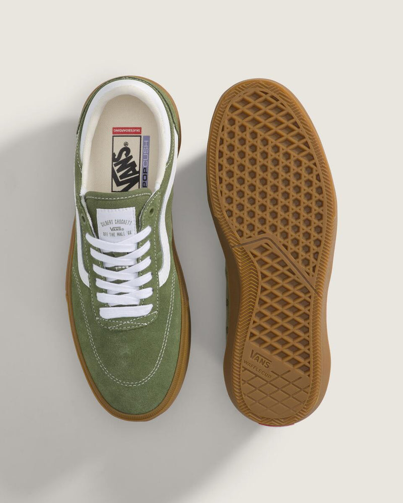 Load image into Gallery viewer, Vans Men&#39;s Skate Gilbert Crockett Shoes Loden Green VN000D3UZBF
