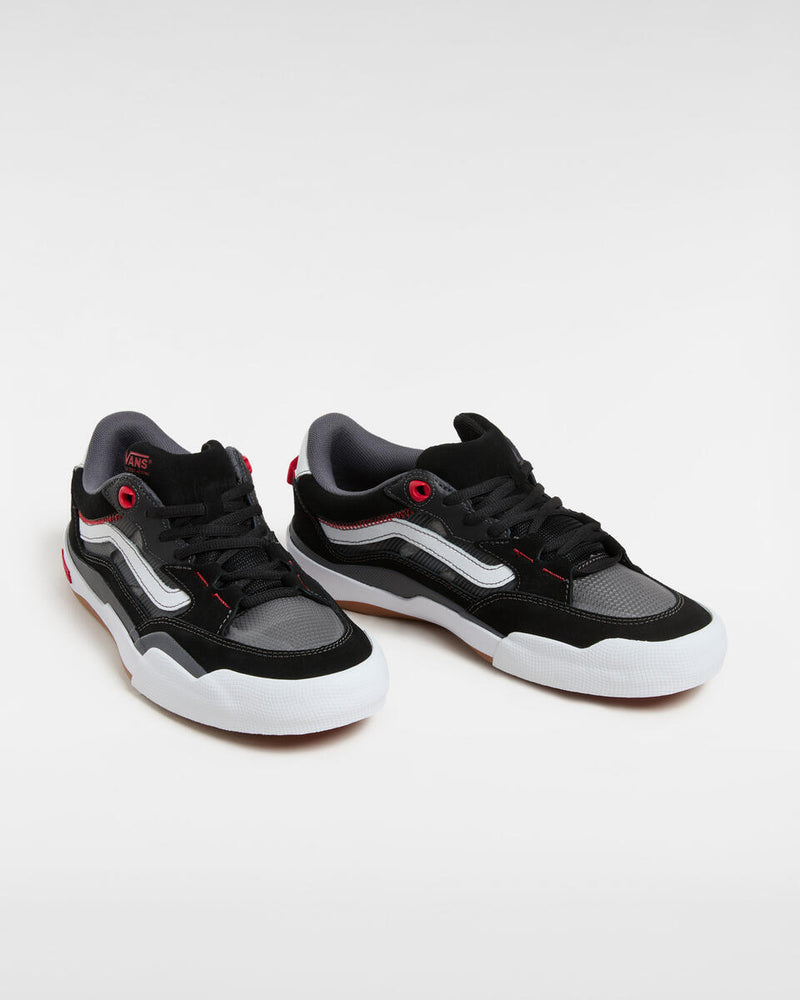 Load image into Gallery viewer, Vans Men&#39;s Skate Wayvee 2.0 Shoes Black/White/Red VN000D5DBWT
