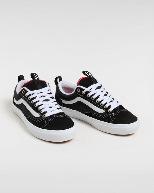 Vans Men's Skate Old Skool 36+ Shoes Black/White VN000D5RBA2