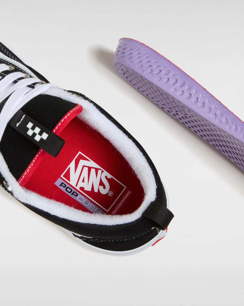Load image into Gallery viewer, Vans Men&#39;s Skate Old Skool 36+ Shoes Black/White VN000D5RBA2
