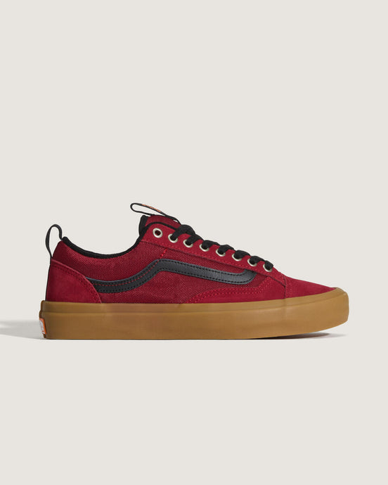 Vans Men's Skate Old Skool 36+ Shoes Gum Burgundy VN000D5RBRG