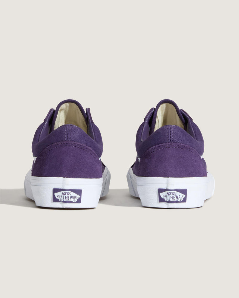 Load image into Gallery viewer, Vans Womens Old Skool Shoes Suede Gothic Purple VN000D6W11E
