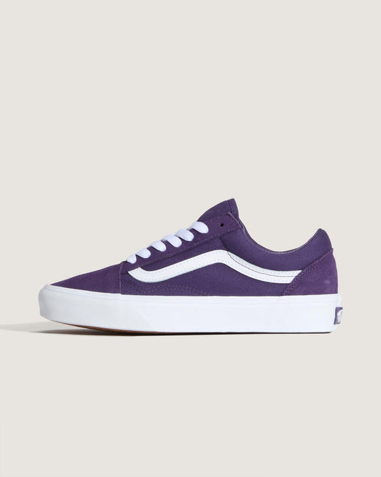 Vans Womens Old Skool Shoes Suede Gothic Purple VN000D6W11E