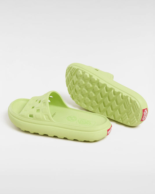 Vans Unisex MTE Slide-on Vr3cush Slides Green Lime VN000D7JCKP