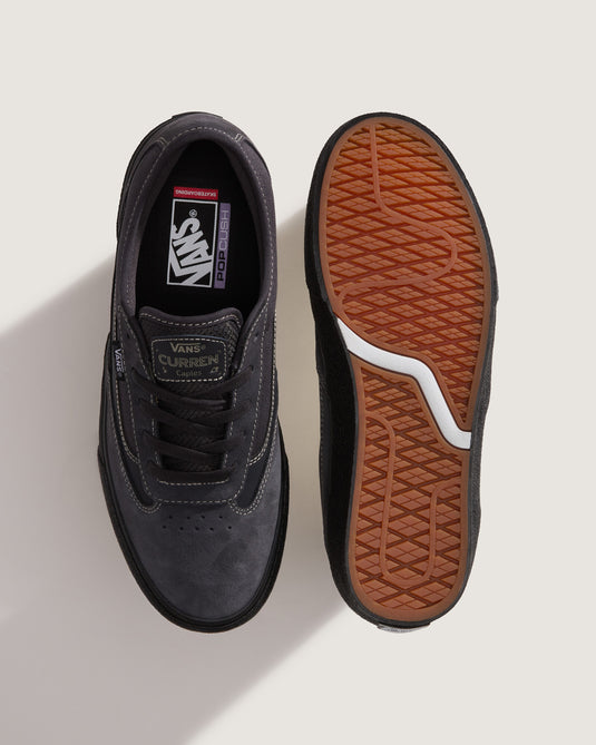 Vans Men's Skate Skate Curren Caples Shoes Charcoal/Black VN000D85CC8