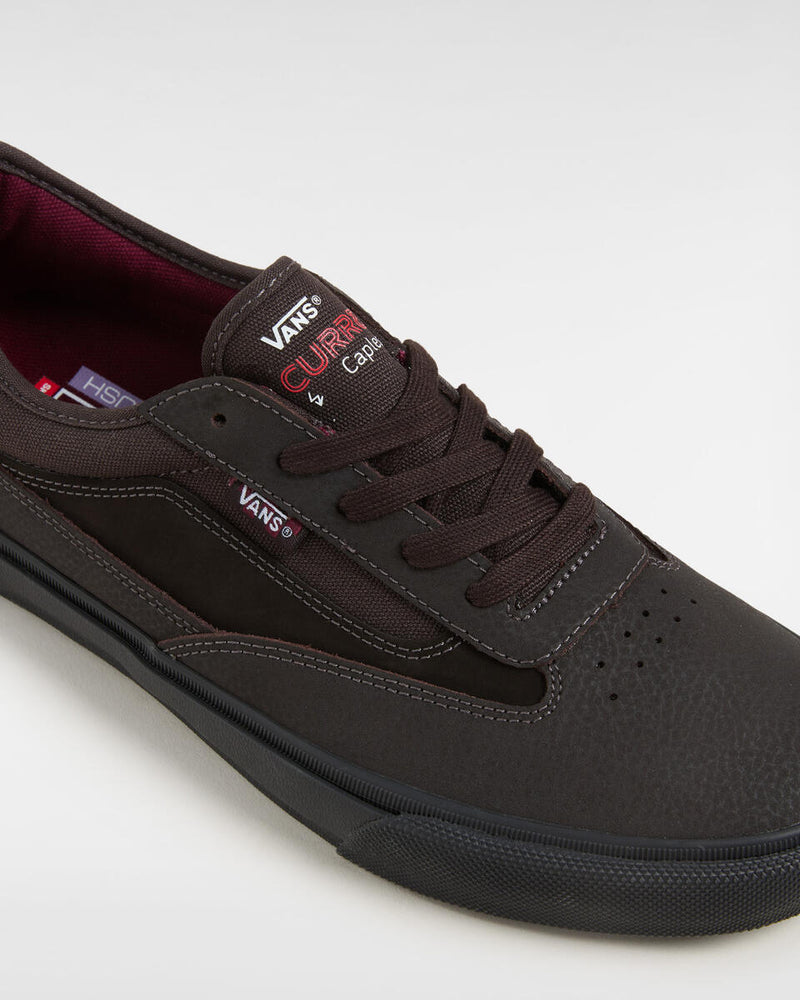 Load image into Gallery viewer, Vans Men&#39;s Skate Curren Caples Shoes Dark Brown VN000D85DRB
