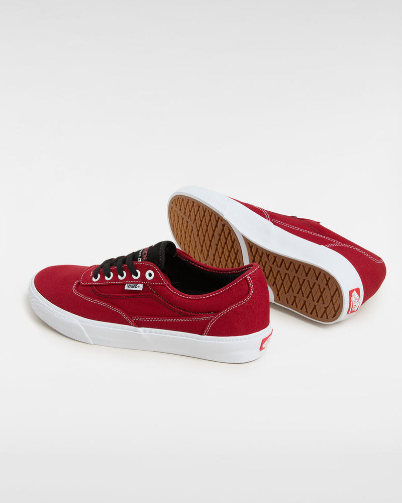 Load image into Gallery viewer, Vans Men&#39;s Skate Curren Caples Shoes Red/White VN000D85Y521
