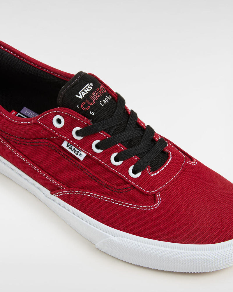 Load image into Gallery viewer, Vans Men&#39;s Skate Curren Caples Shoes Red/White VN000D85Y521

