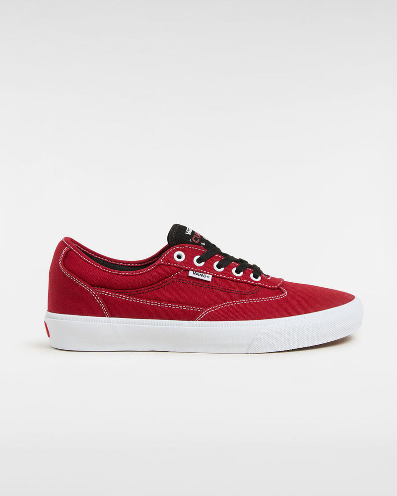 Load image into Gallery viewer, Vans Men&#39;s Skate Curren Caples Shoes Red/White VN000D85Y521
