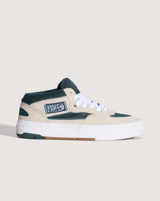 Vans Men's Skate Half Cab Wafflecup Shoes Oatmeal/Deep Teal VN000D9ZEKD