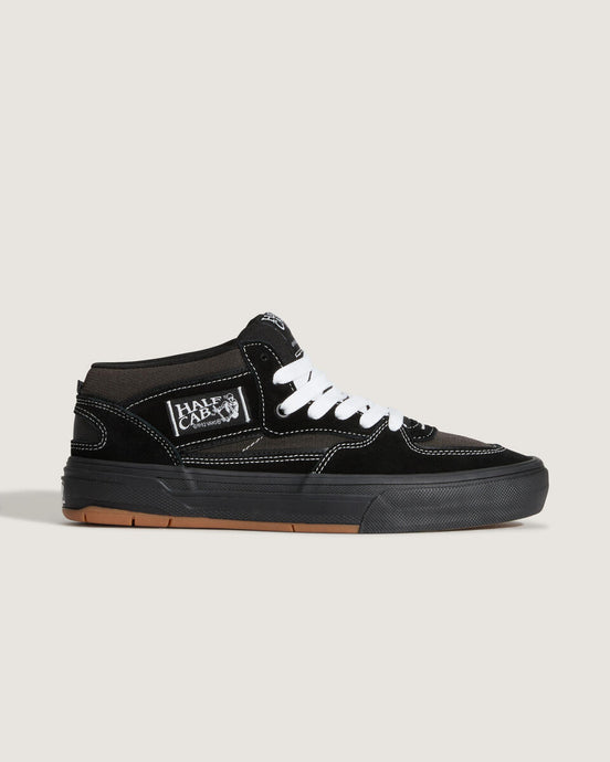 Vans Men's Skate Half Cab Wafflecup Shoes Black/Asphalt VN000D9ZKOU