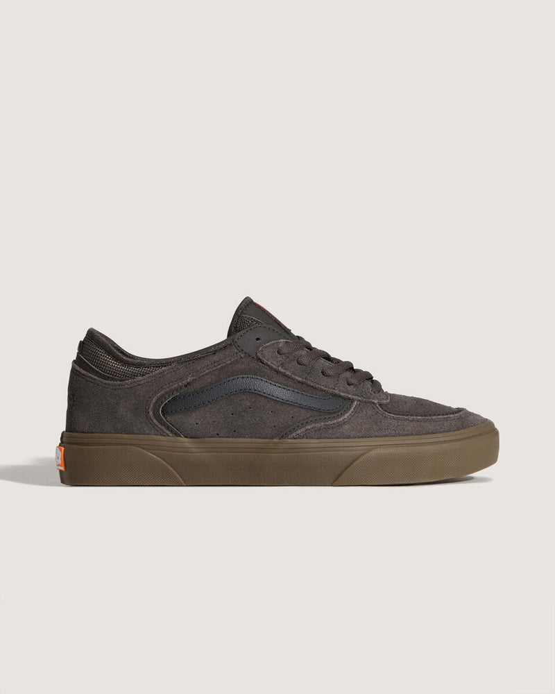 Load image into Gallery viewer, Vans Men&#39;s Skate Rowley Shoes Fade Black/Gum VN000DA2B9M
