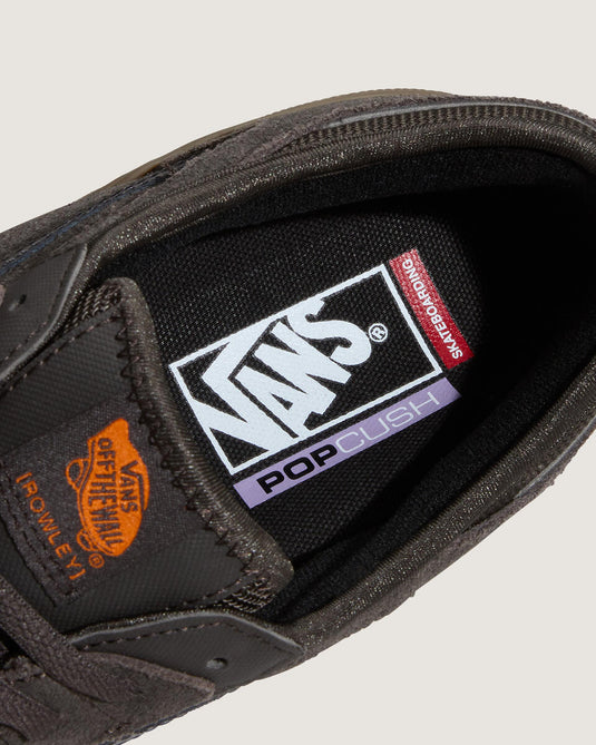 Vans Men's Skate Rowley Shoes Fade Black/Gum VN000DA2B9M